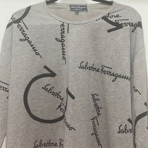 LONG SLEEVE SALVATORE FERRAGAMO!!! T shirt!